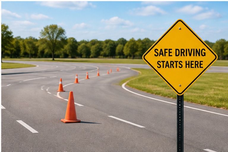 Safe driving training course